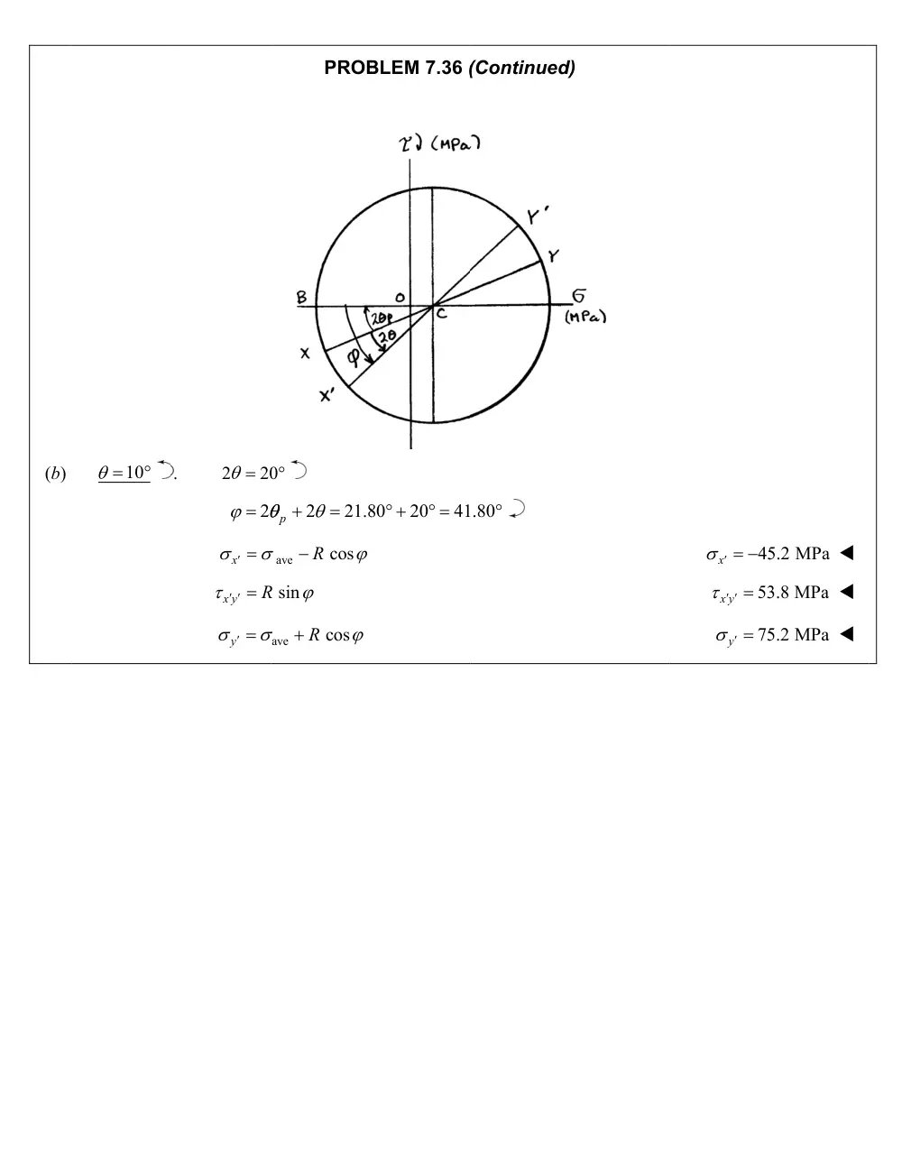 MEE 320 Problems Chapter 7, Spring 2018, page 9