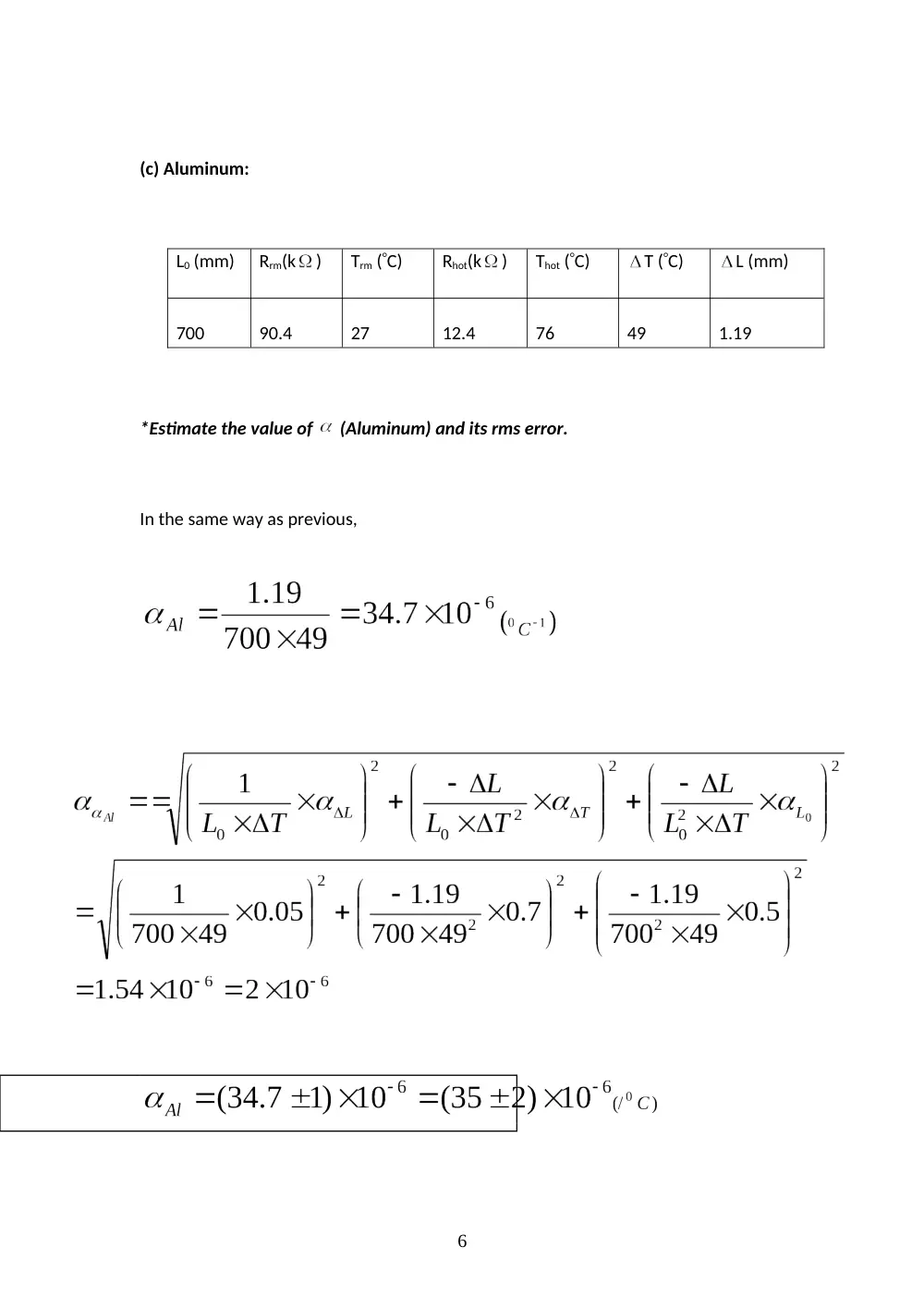 PHYS 210L Lab Solved Report, Fall 2012, page 6