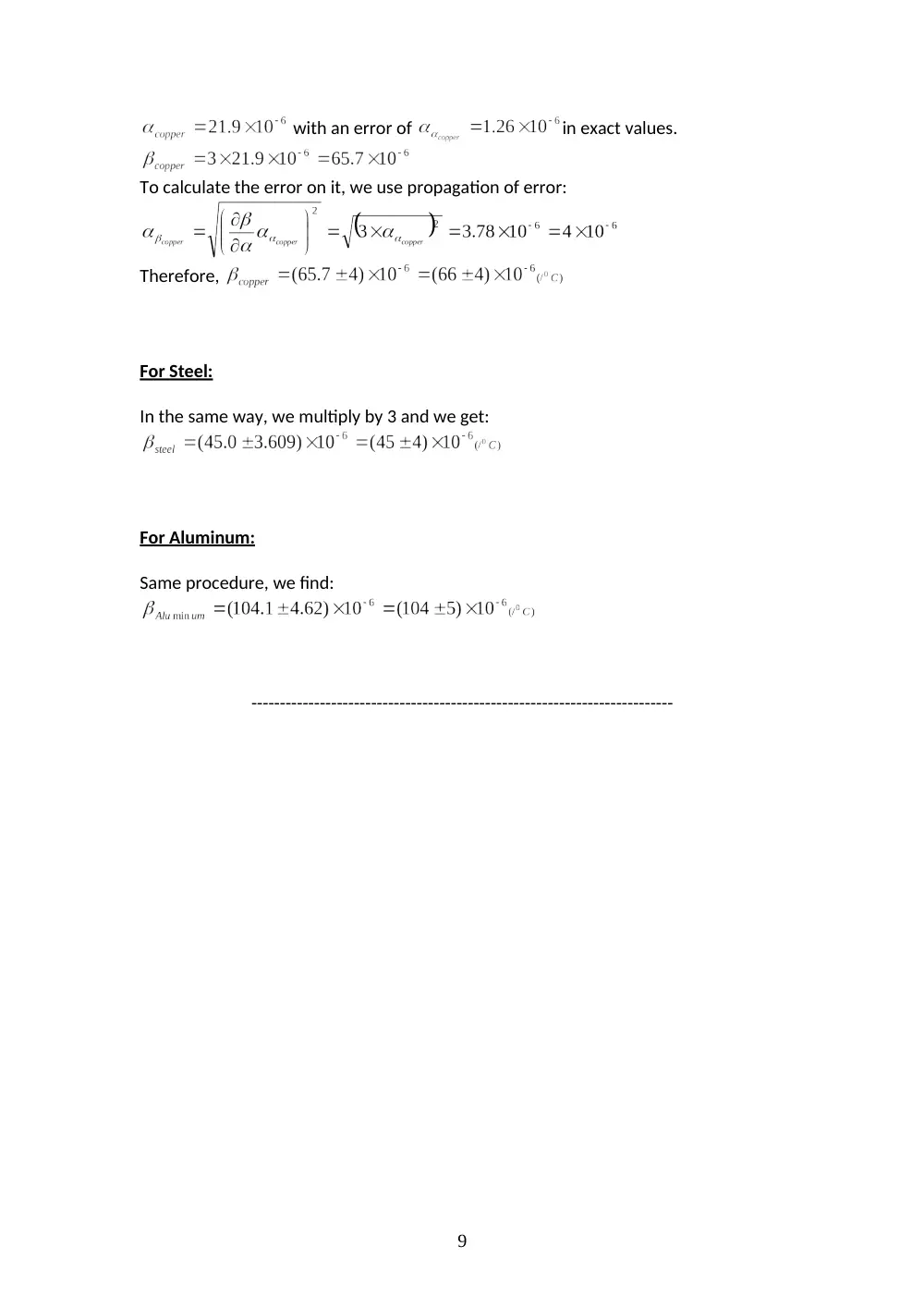 PHYS 210L Lab Solved Report, Fall 2012, page 9