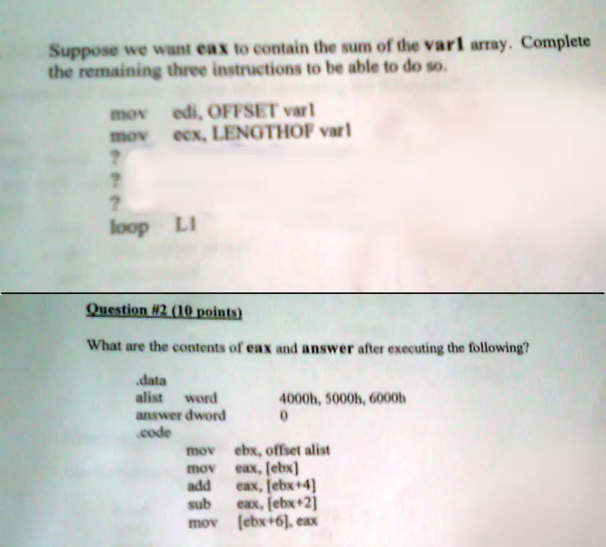 CSI 212 Midterm, Spring 2012, page 2