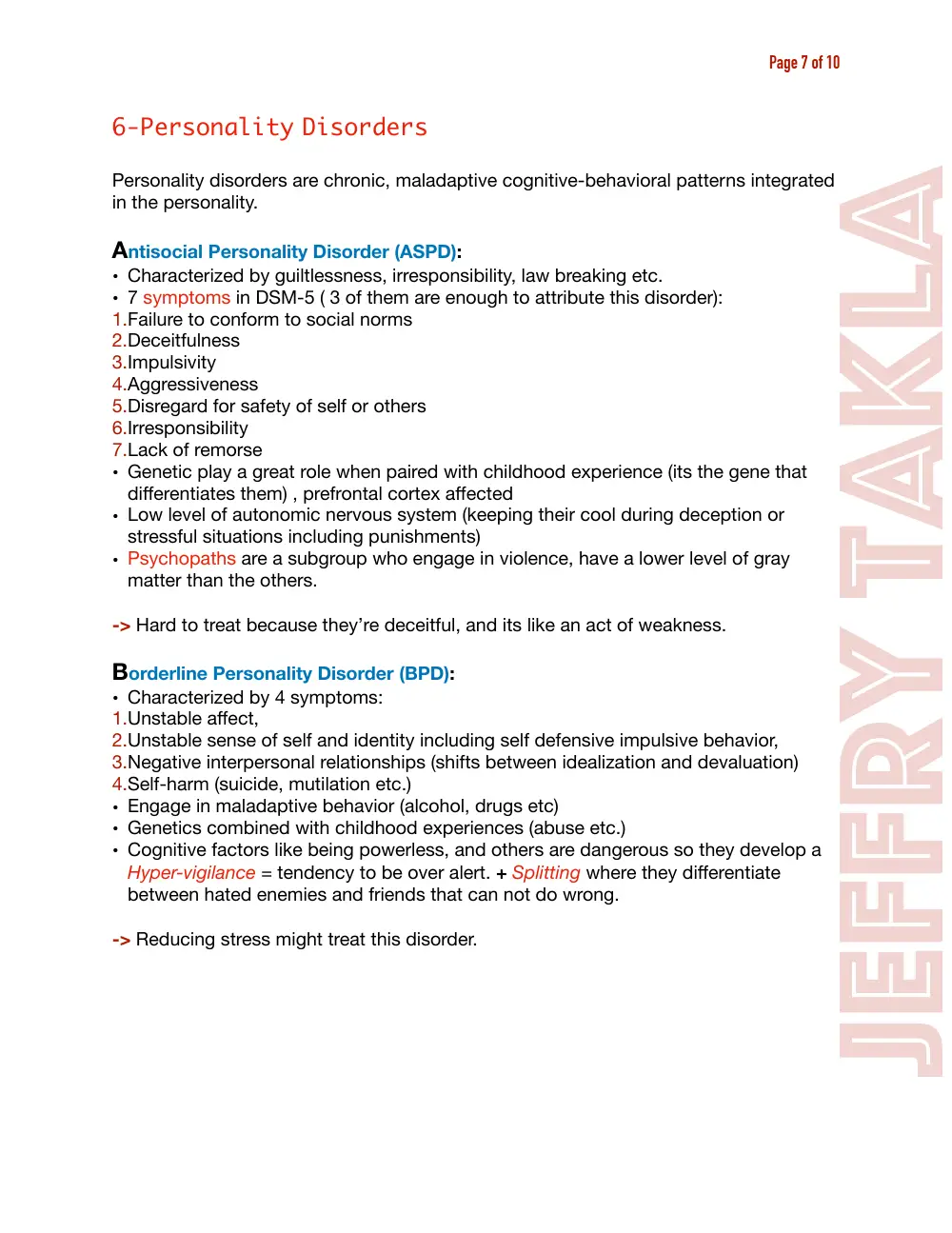 PSYC 201 Chapter 15, Spring 2018, page 7