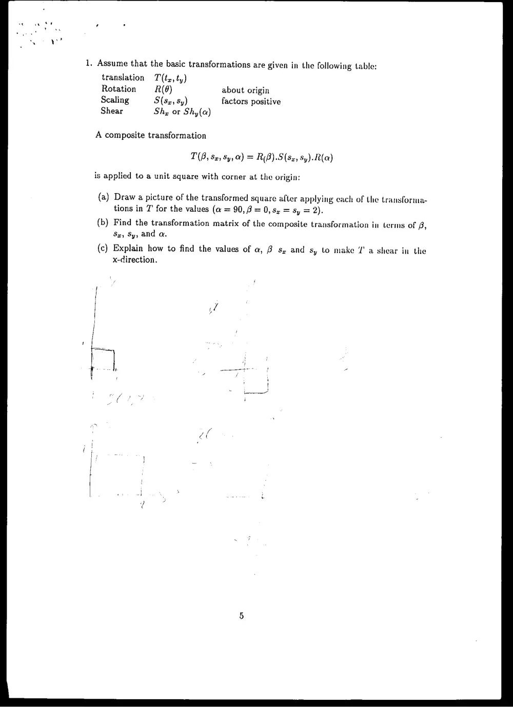 CMPS 285 Final, Fall 1995, page 5