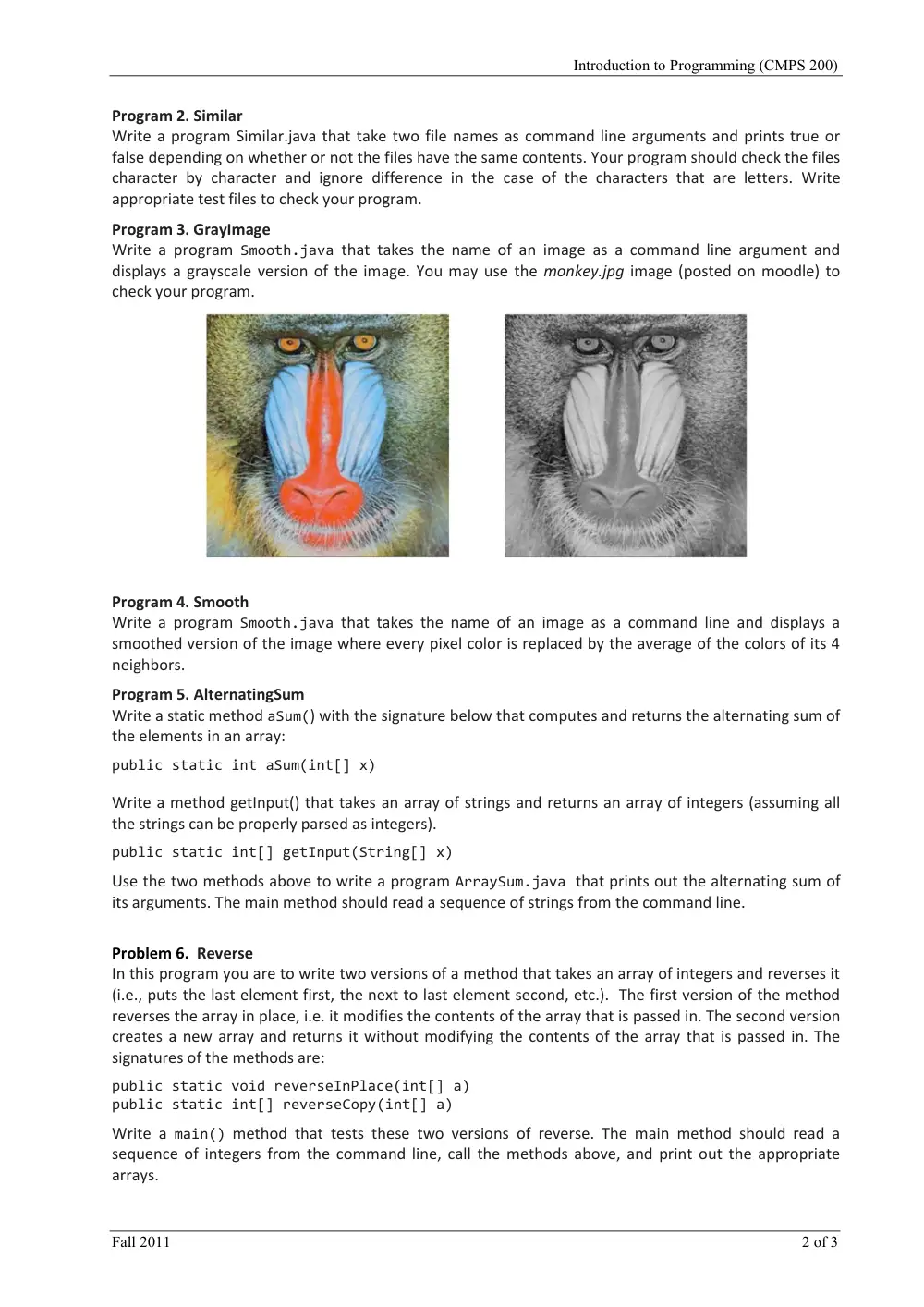 CMPS 200 Homework Assignment 8, Fall 2011, page 2