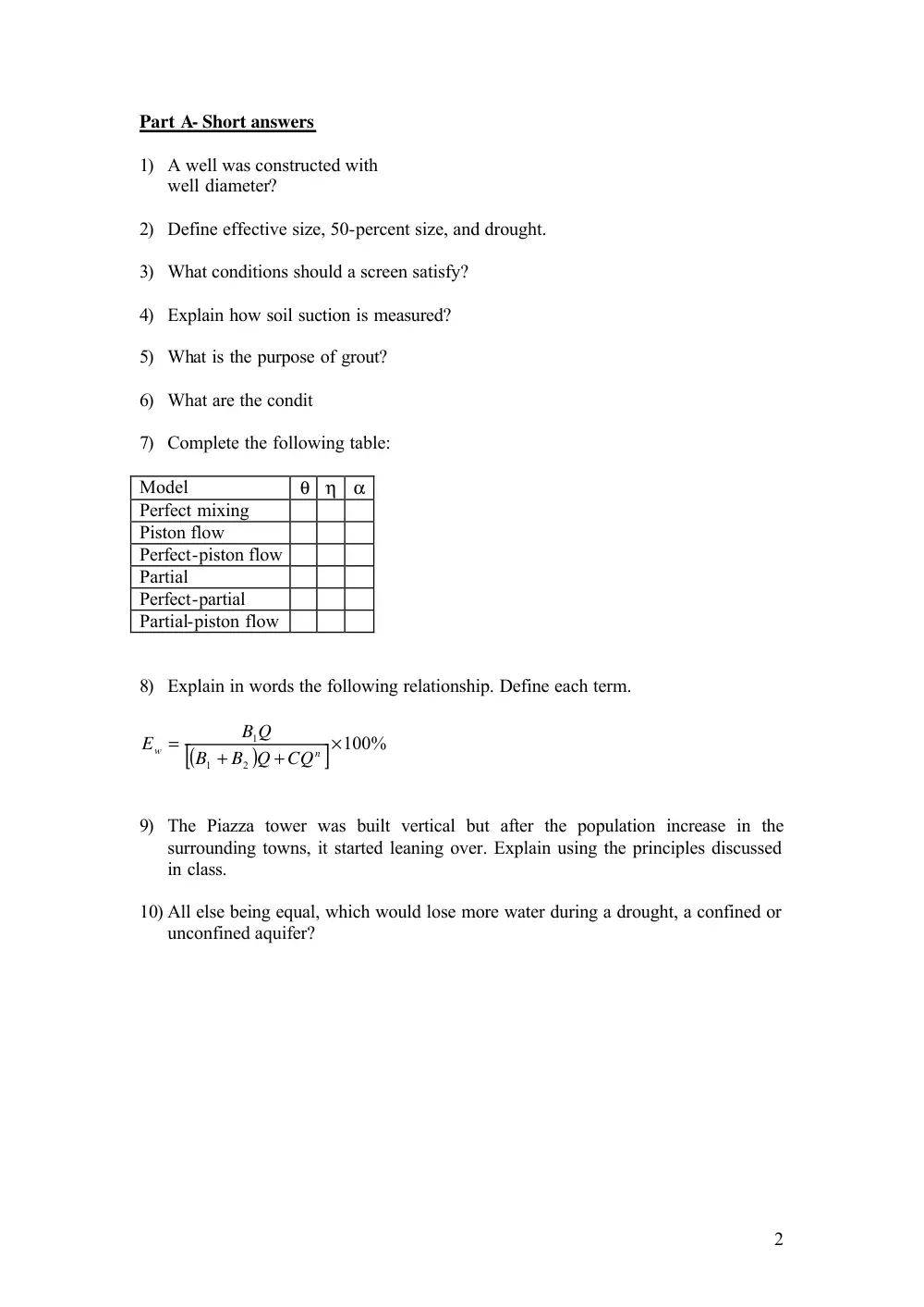 GEOL 330 Final, Fall 2005, page 2