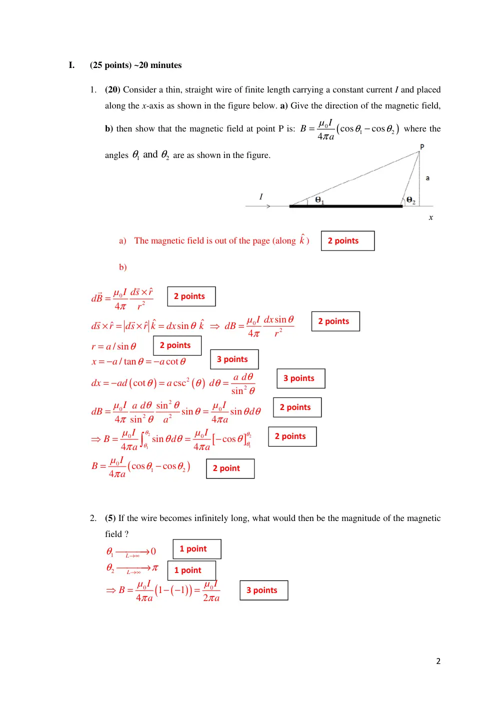 PHYS 211 Exam 2, Fall 2014, page 2