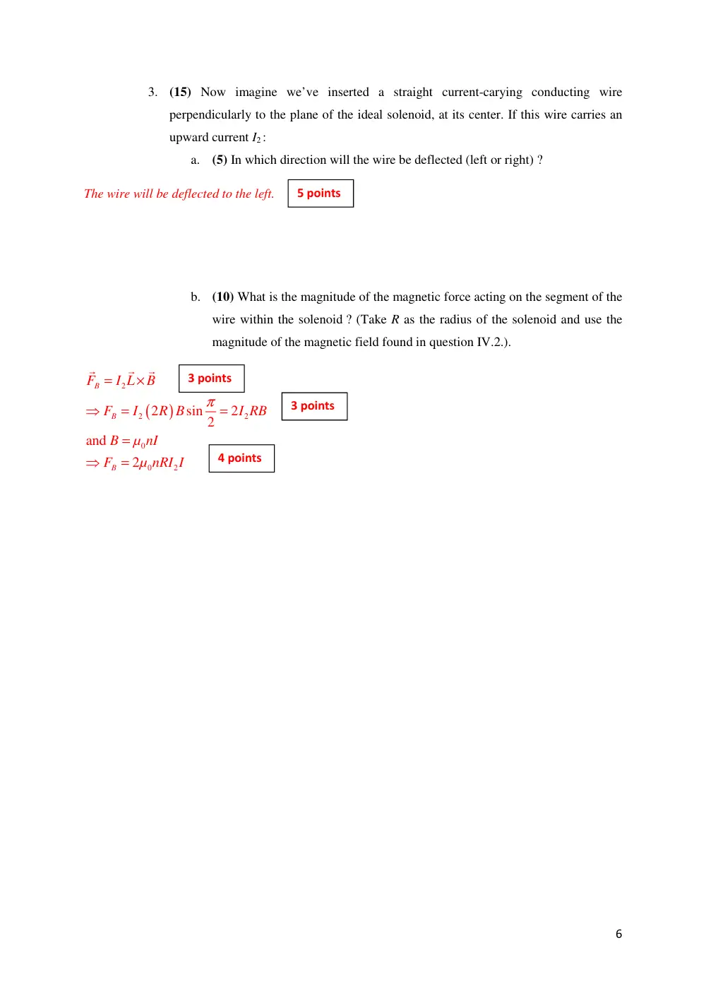 PHYS 211 Exam 2, Fall 2014, page 6