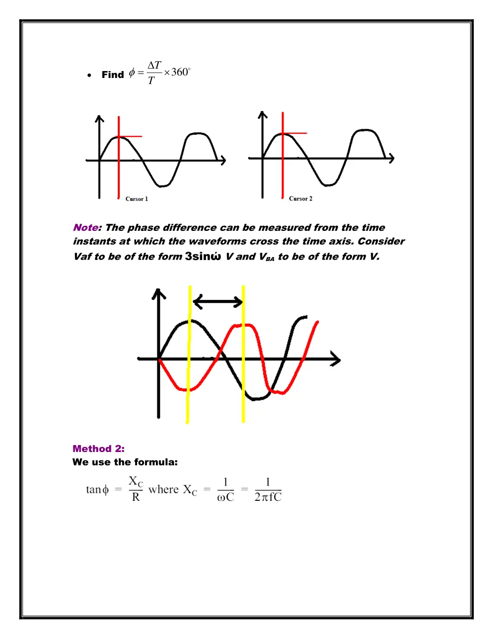 EECE 312L Notes Experiment 4 Notes, Fall 2013, page 2