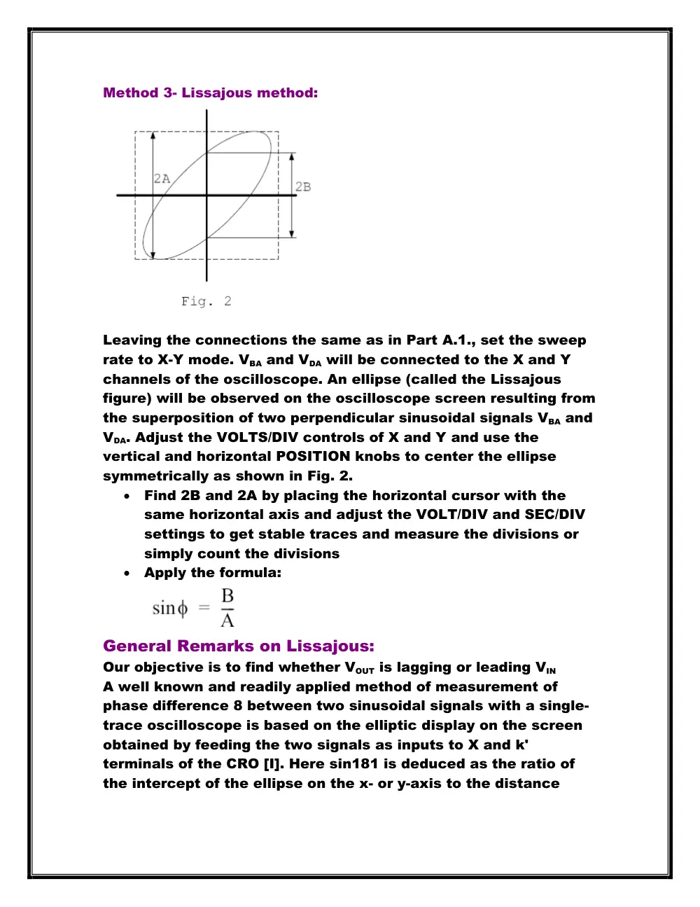 EECE 312L Notes Experiment 4 Notes, Fall 2013, page 3