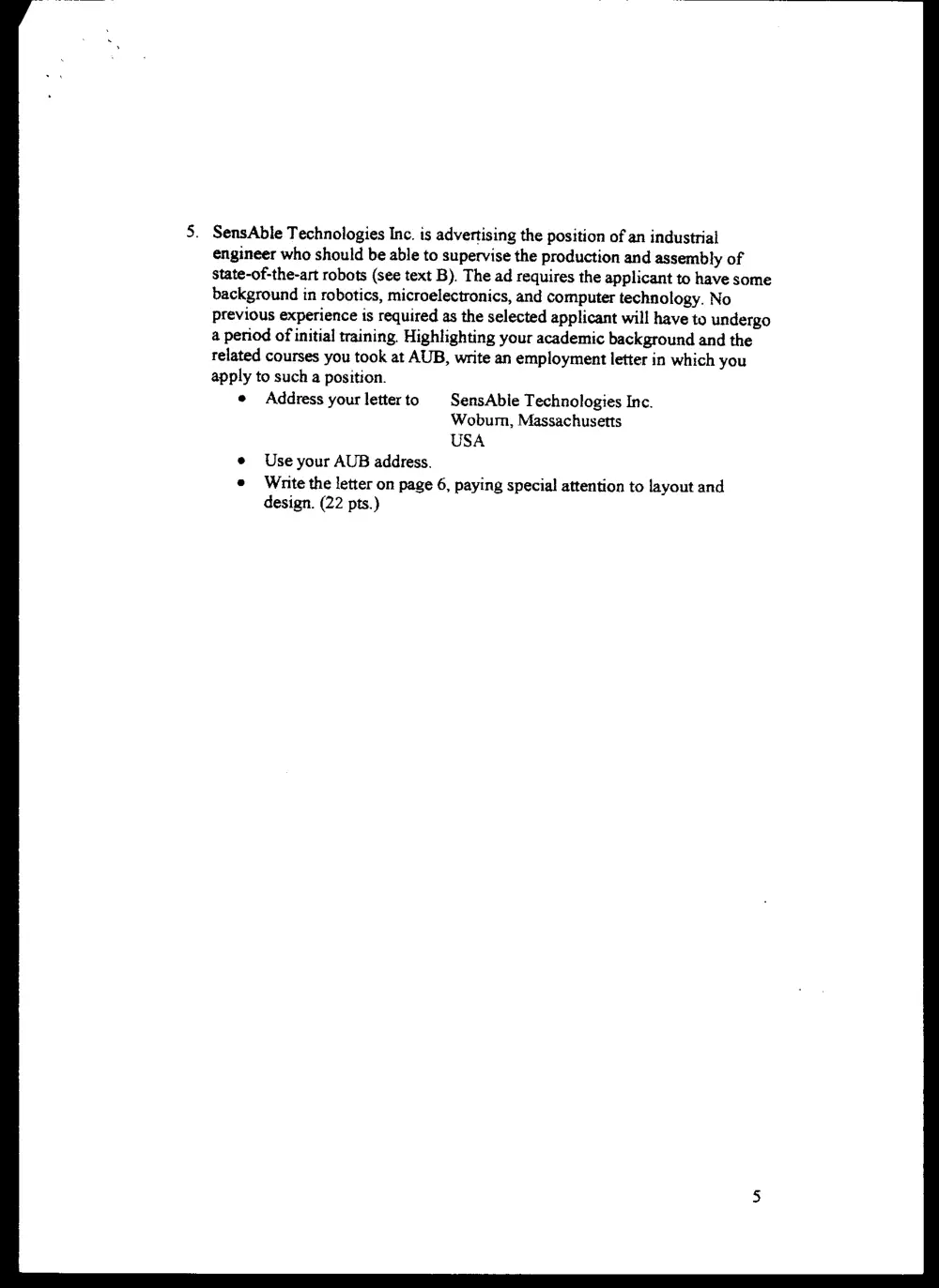ENG 206 Final, Summer 2001, page 6