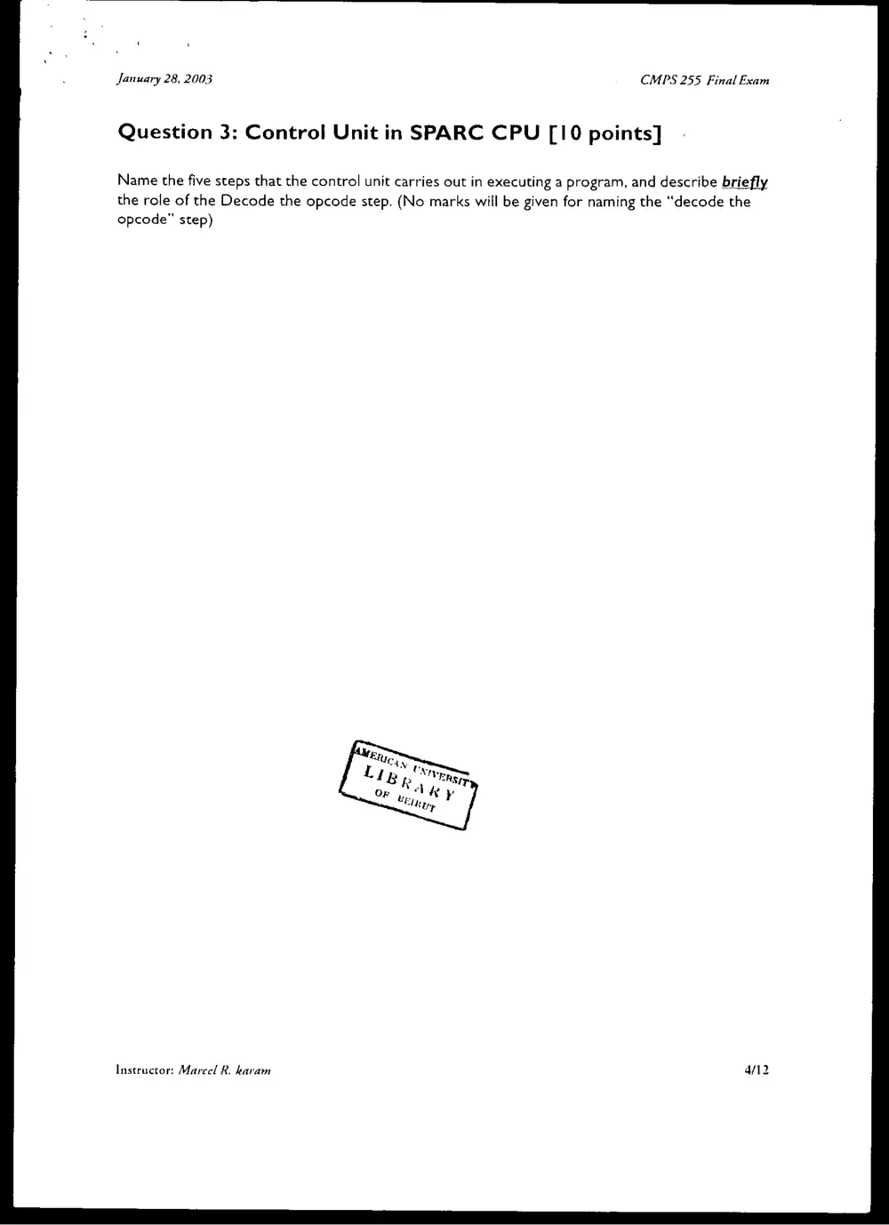 CMPS 255 Final, Fall 2002, page 4