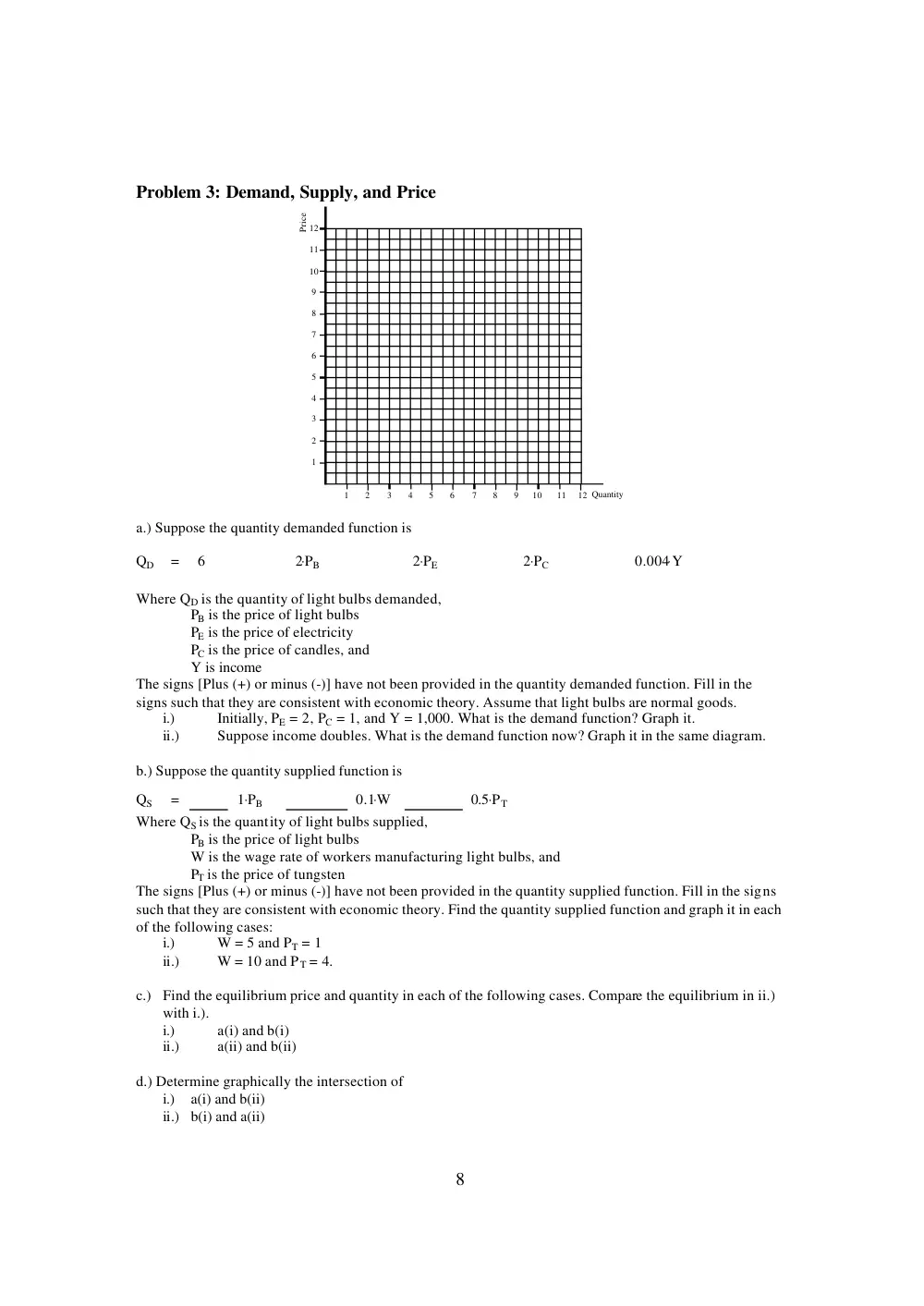 ECON 211 Problems For Chapters 2, Spring 2008, page 10
