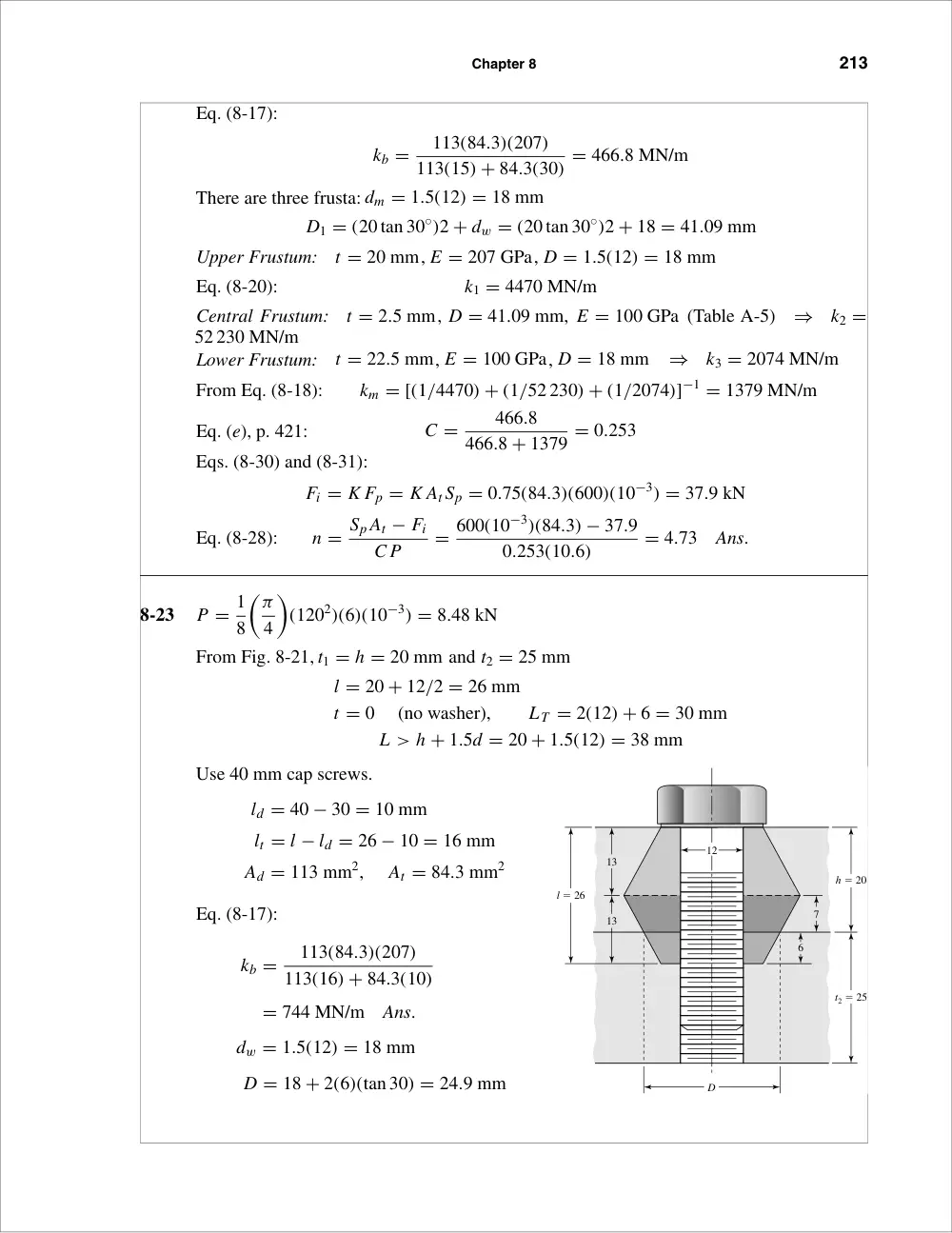 MECH 420 Problems Chap 8, Fall 2012, page 10