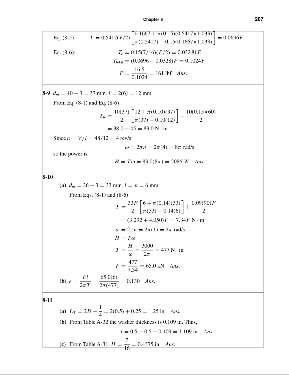 MECH 420 Problems Chap 8, Fall 2012, page 4