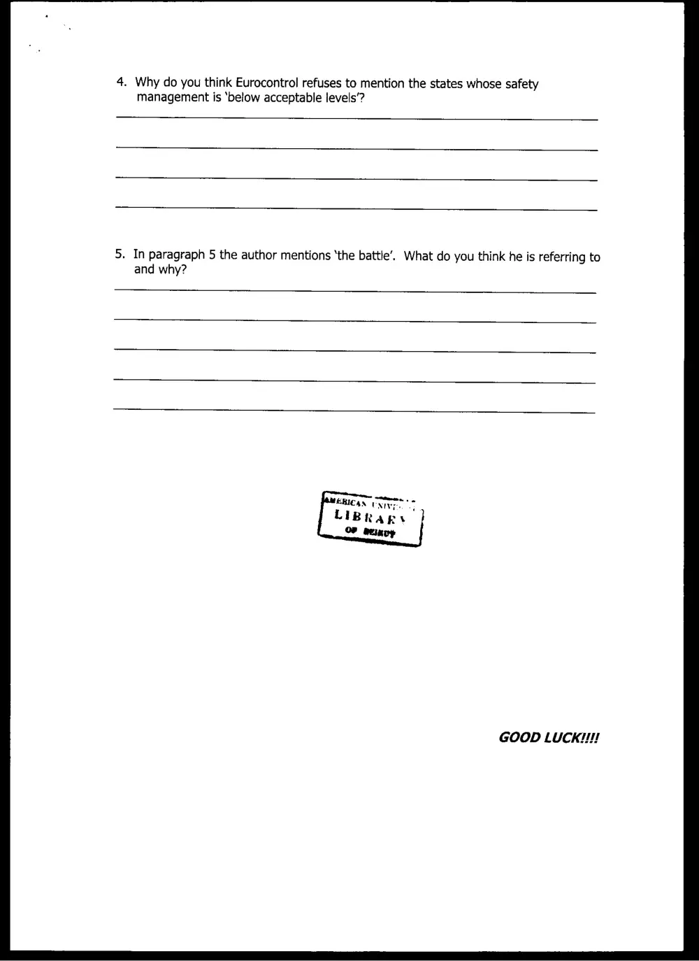 ENG 102 Midterm, Spring 2005, page 6