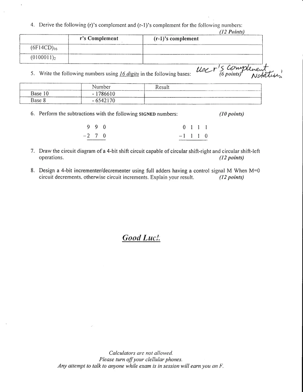 CSC 222 Midterm, Spring 2004, page 2