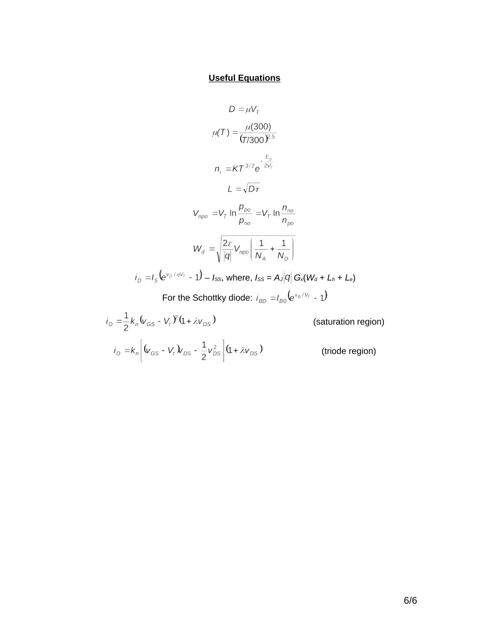 EECE 310 Exam 2, Fall 2007, page 6