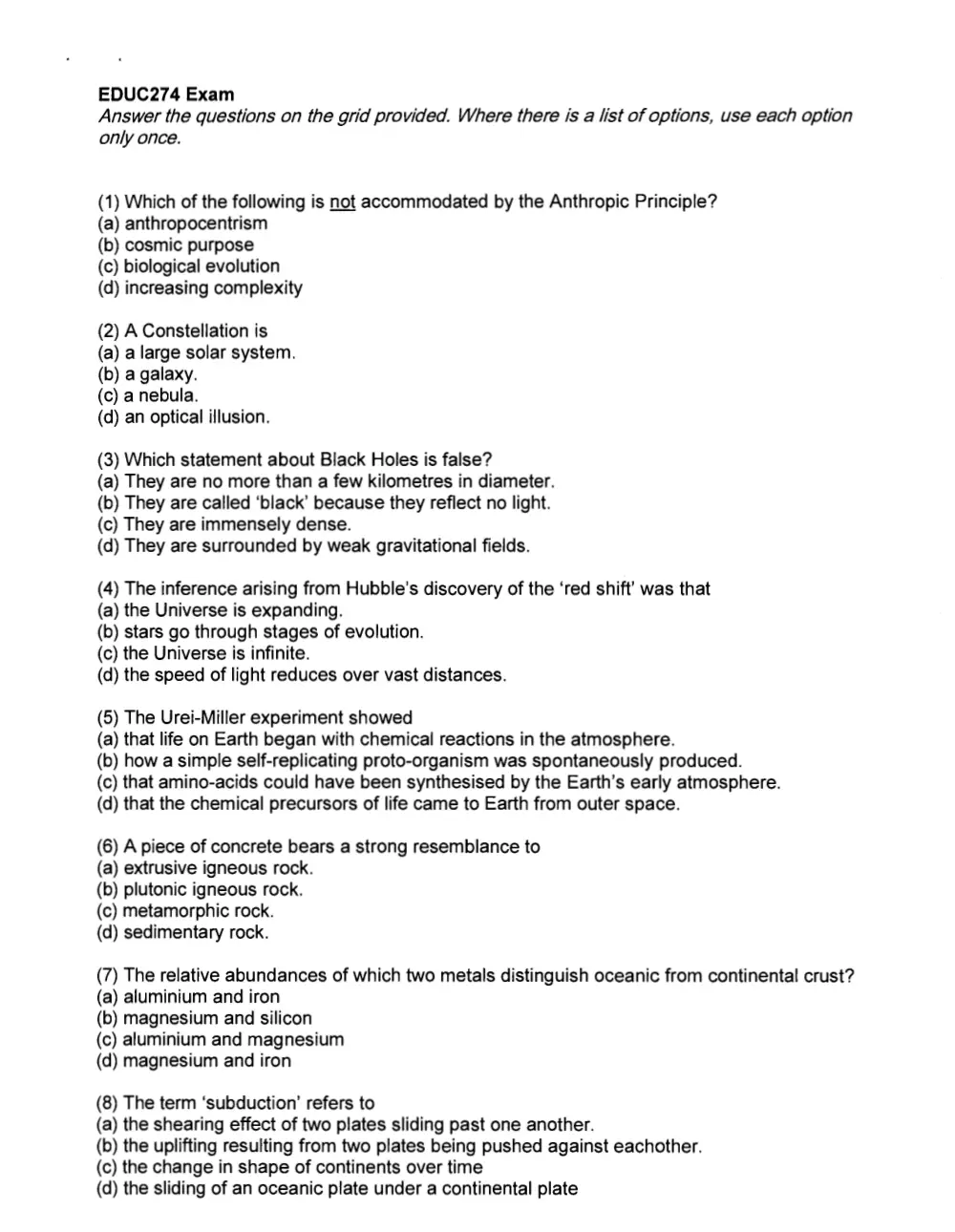 EDUC 230 Final, Fall 2010, page 6