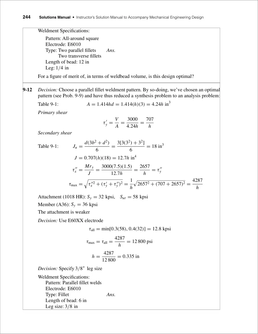 MECH 420 Problems Chap 9, Fall 2012, page 6