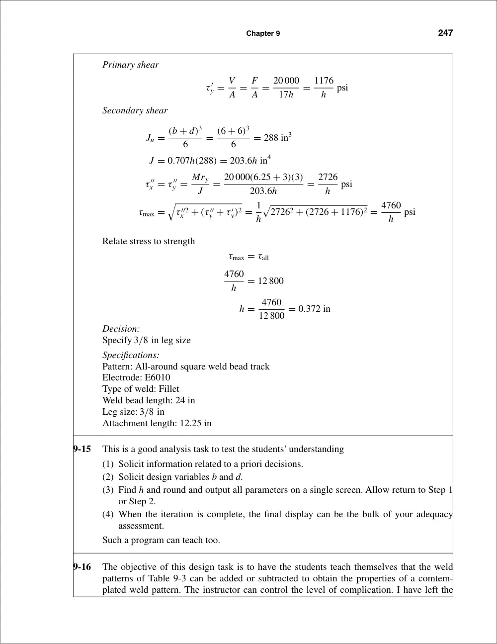 MECH 420 Problems Chap 9, Fall 2012, page 9