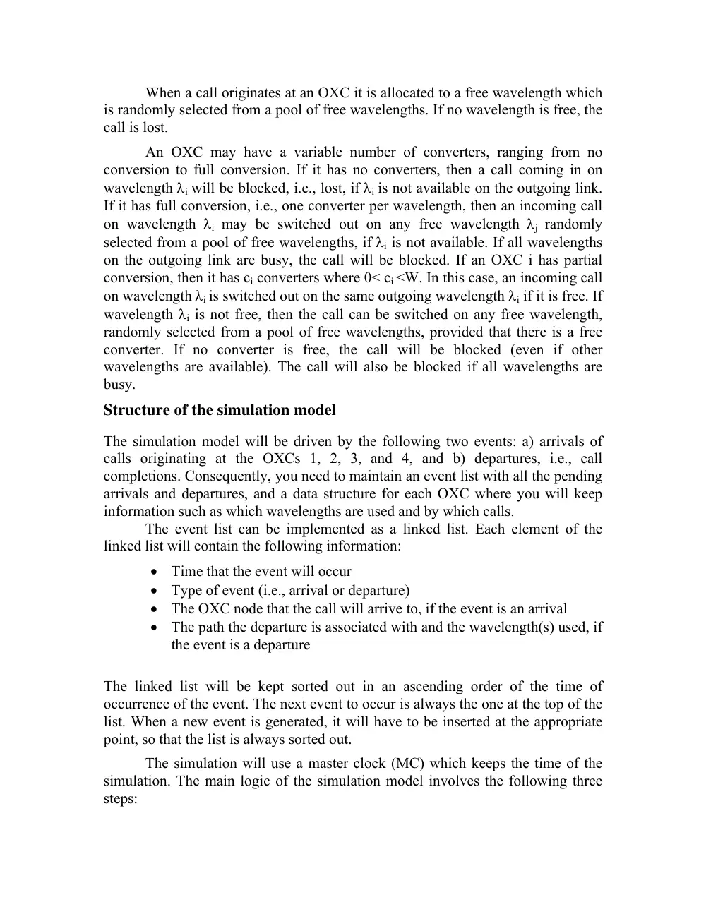 COE 799 Project 2, Fall 2011, page 2