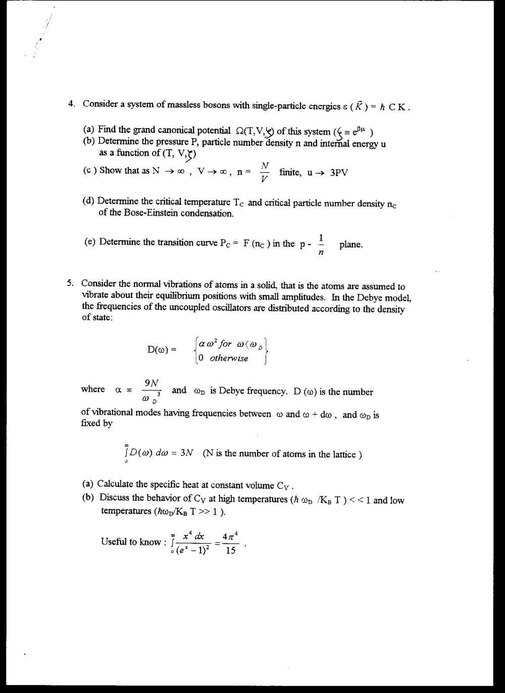 PHYS 302 Final, Spring 1997, page 3