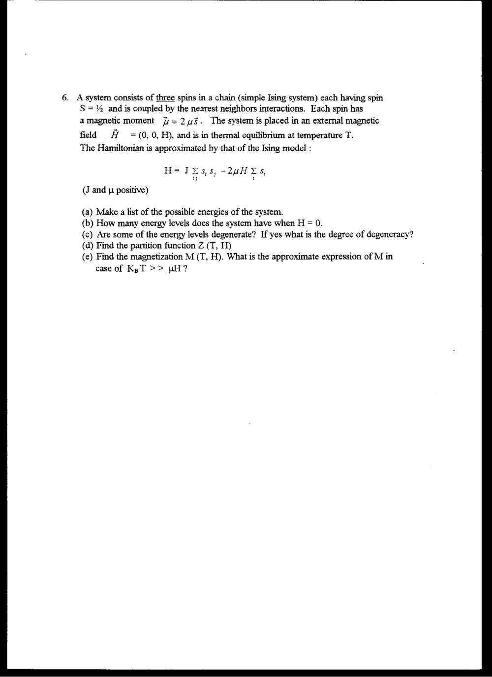 PHYS 302 Final, Spring 1997, page 4