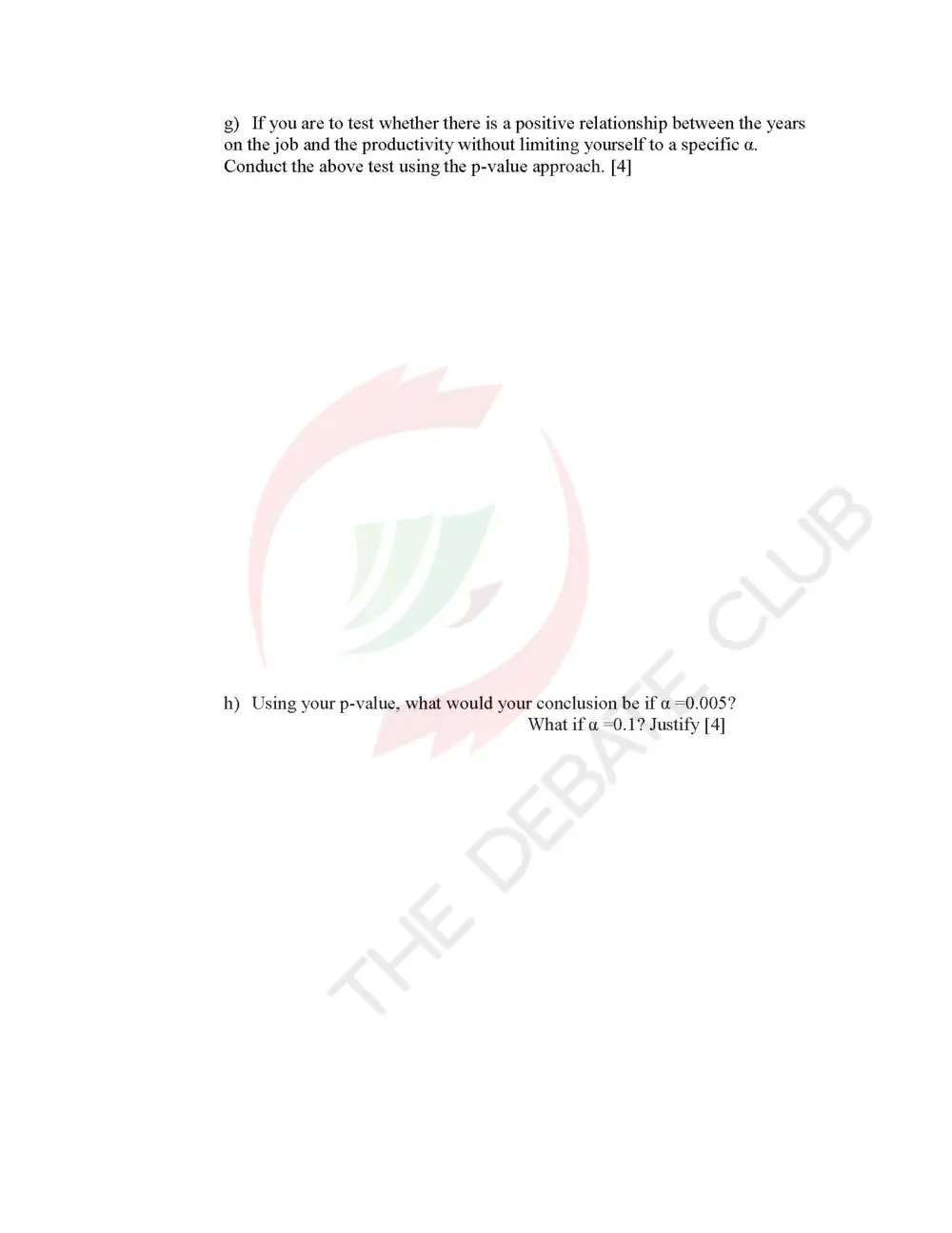 STA 207 Final, Spring 2010, page 6