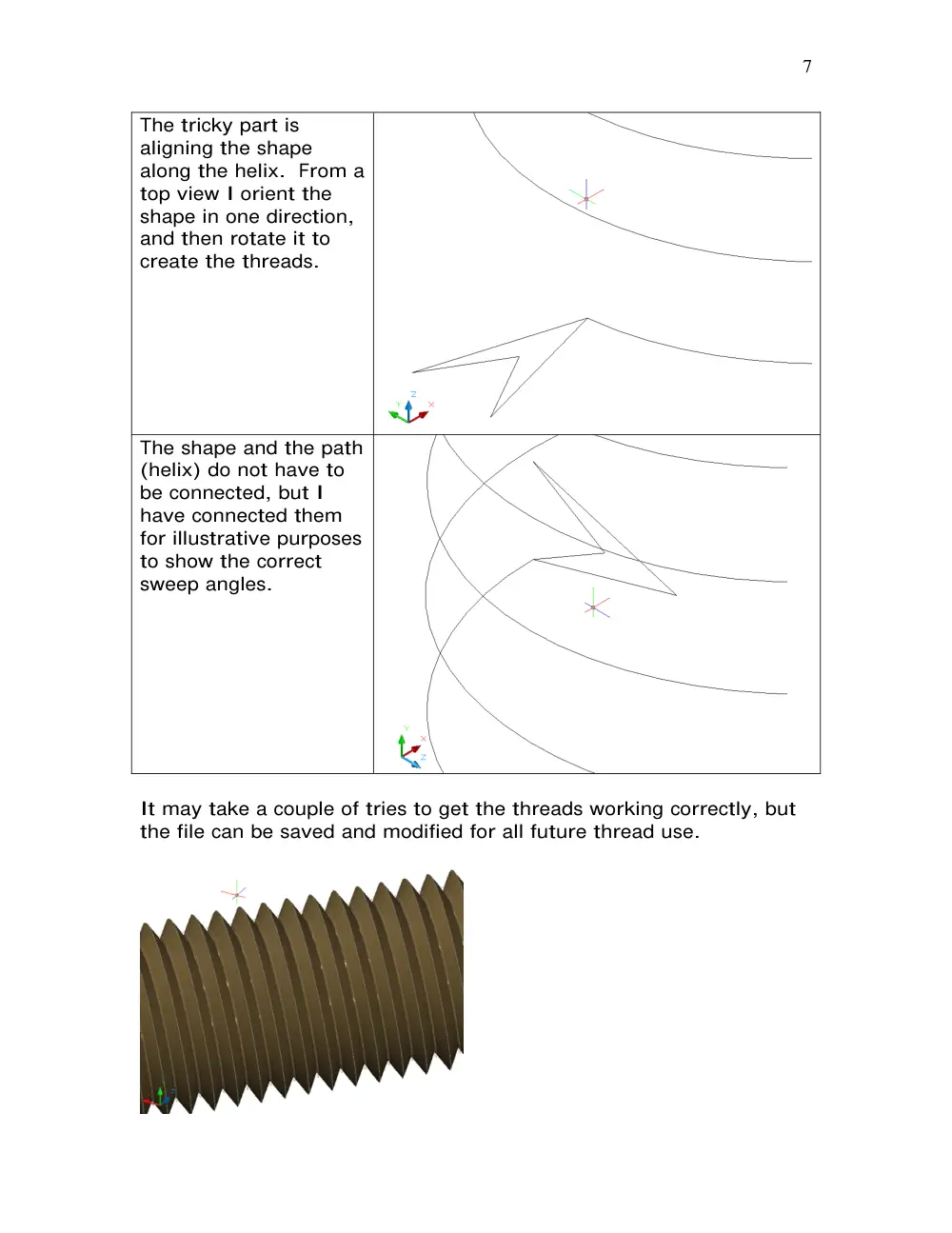 MEE 211 Tutorial Hex Nut, Fall 2016, page 7