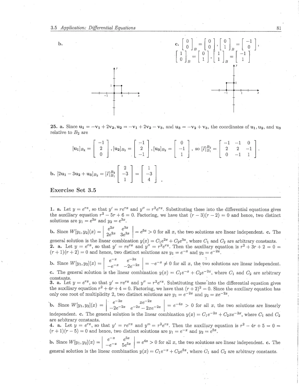 MATH 218 Problems Solution Manual Chapter 3.4, Fall 2011, page 5